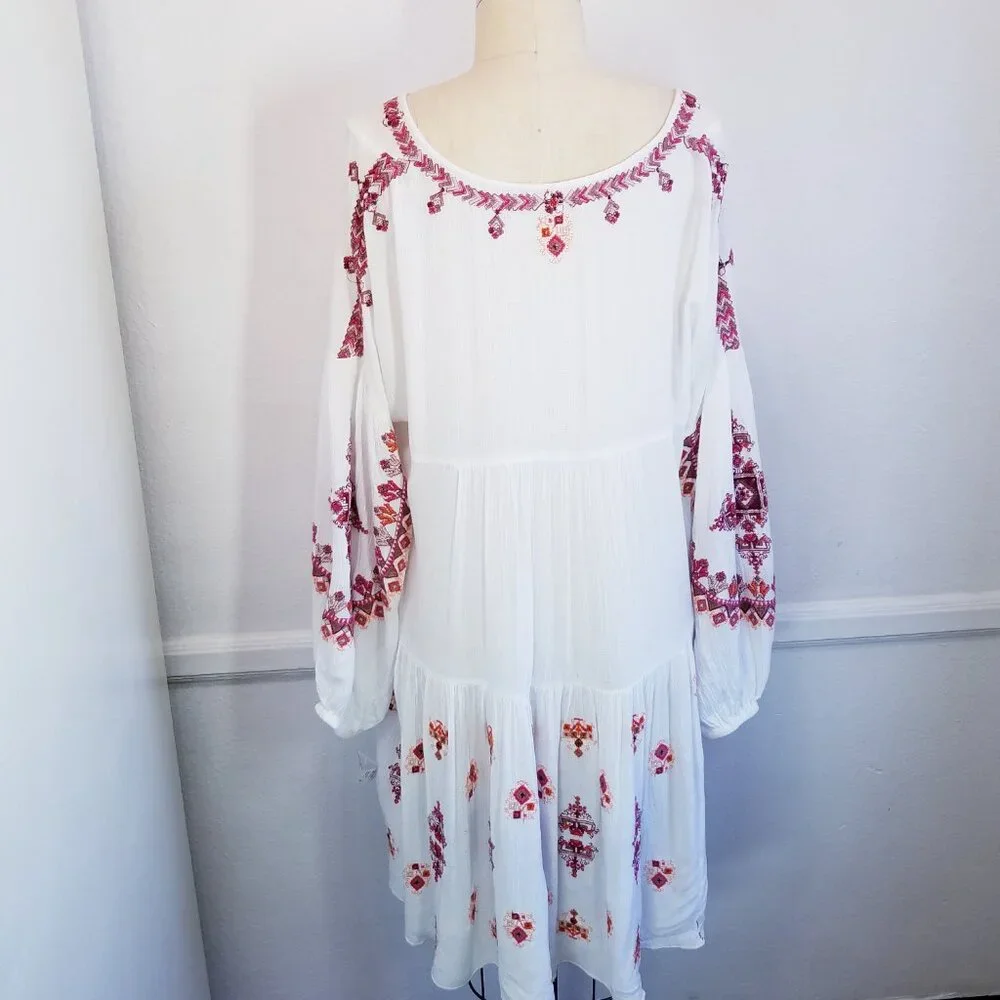 Free People | Bohemian Long Sleeve Top, size‎ L